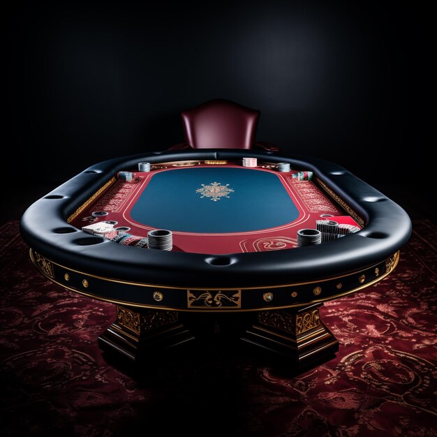 Poker table